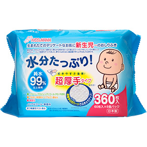 BABY WIPES 60SHEETS*6